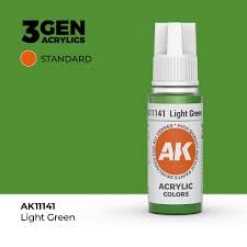 AK-Interactive: (3rd Gen) Acrylic - Light Green (17ml)