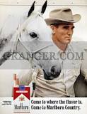 Image of MARLBORO AD, 1969. - 'Come To Where The Flavor Is ...