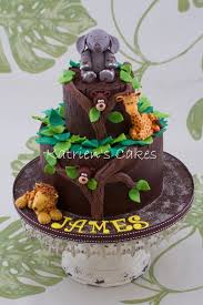 I Made This Cake For A Client S Son Who Loves Wild Animals It S A Chocolate Mud Cake Decorated With Chocolate Paste Modelling Safari Cakes Animal Cakes Cake