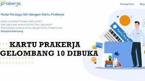 Kartu prakerja adalah bantuan biaya pelatihan bagi masyarakat indonesia yang ingin memiliki atau meningkatkan keterampilannya. Daftar Prakerja Gelombang 10 Dibuka Login Prakerja Go Id Agar Lolos
