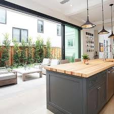 kitchen sliding glass patio doors