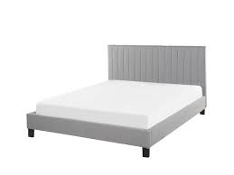 Hai bisogno di aiuto per scegliere? Letto Una Piazza E Mezza 140 X 200 Cm Grigio Chiaro Poitiers Beliani It