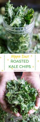 Omg Crazy Easy To Make Delicate Crisp Superfood Hippie Dust Roasted Kale Chips Are A No Brainer In Our House Vegan Kale Chips Roasted Kale Chips Baked Kale