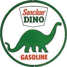 Maybe you would like to learn more about one of these? Amazon Com Desperate Enterprises Sinclair Dino Gasoline Tin Sign 11 75 Diameter Home Kitchen