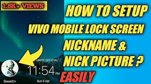 Download collection vivo themes itz and font itz for vivo with free. How To Create Vivo Phones Lock Screen Nickname Or Nick Pictures Setup Vivo Phones Lock Screen Youtube