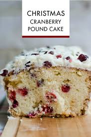 It's the perfect partner to a cuppa for elevenses or. Christmas Cranberry Pound Cake A Grande Life