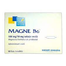 Магне b6 таб.п/о n60 вн. Magne B6 100mg 10x10 Ml Fiole Sanofi Aventis Farmacia Tei