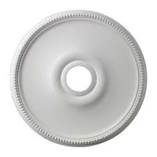 How to install modern ceiling light cover conversion kits in. Titan Lighting Brittany 19 In White Ceiling Medallion Tn 5938 The Home Depot Ceiling Medallions White Ceiling Light Elk Lighting