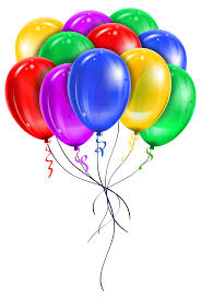 Birthday Balloons Png Black And White Pin On Happy Birthday