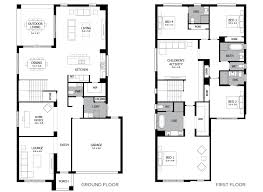 This jaw dropping 2 story house plan has a modern look with 4 bedrooms and total floor area of 2,400 square feet. Melody Double Storey House Design With 4 Bedrooms Mojo Homes