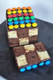 Gateau Damier Facile Sans Moule Special Blog Cuisine Avec Du Chocolat Ou Thermomix Mais Pas Que Gateau Damier Idee Gateau Original Gateau Chocolat Original