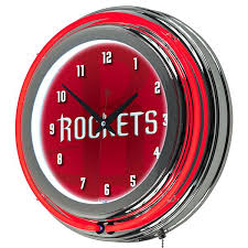 Maybe you would like to learn more about one of these? Houston Rockets Chrome Double Ring Neon Wall Clock