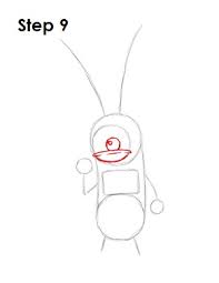 Learn how to draw sheldon plankton owner of chum bucket from spongebob squarepants easy, step by step drawing tutorial. How To Draw Plankton