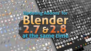 Properties panel of the logic editor. Update Addons With Both Blender 2 8 And 2 7 Support Moo Ack Productions