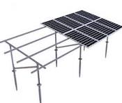 Ground Aluminum Solar Panel Mounting Structure System