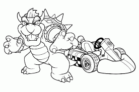 Paper mario • paper mario: Coloring Mario Kart Wii 2 Jpg Dans Mario Kart Coloring Pages Coloring Home
