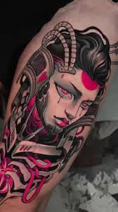 Cyborg Girl Tattoo