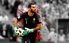 Portugal goalkeeper rui patricio has signed an extension to his contract with sporting. Download Wallpapers Rui Patricio 4k Portugal National Football Team Goalkeeper Art Splashes Of Paint Grunge Art Portuguese Footballer Creative Art Portugal Football For Desktop Free Pictures For Desktop Free