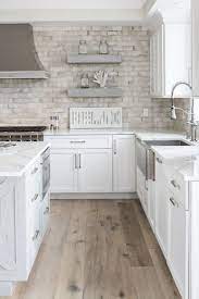 30 Creative Coastal Backsplash Design Ideas For Kitchen Trenduhome Cottage Kitchen Design Beach House Kitchens Country Kitchen