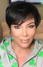 A very short bob cut with layers covering the eyes and heavy earnings looks so classy. Kris Jenner Pregnant At Age 62 The Hollywood Gossip
