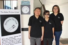 Back to takeaways and delivery. Dining In The Dark Singapore Association Of The Visually Handicapped