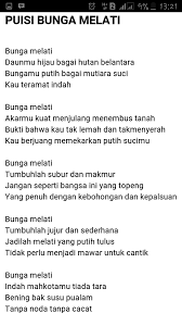 Sekarang Cobalah Membuat Sebuah Puisi Tentang Bunga Nasional Indonesia Sebuah Puisi Yang Brainly Co Id