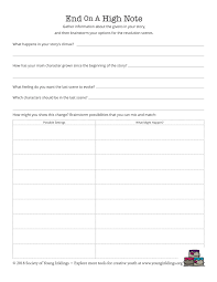 Printable Writing Worksheet Story Endings Writing Worksheets Mini Lessons Worksheets