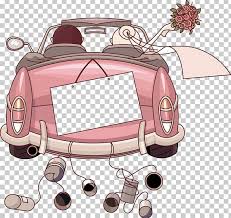 Car Wedding Invitation Png Automotive Design Bride Bridegroom Car Cartoon In 2020 Wedding Car Wedding Gift Money Just Married Car