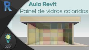 A della móveis planejados oferece uma gama de projetos diferenciados que utilizam vidros coloridos no seu planejado, com a maior e mais. Revit Como Fazer Painel De Vidros Coloridos Parede Cortina Youtube