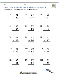 You can hunt for discount codes on many events such as flash sale, occasion like halloween, back to school. 2 Digit Subtraction Without Regrouping Worksheets