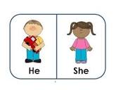 Pronouns & Verbs - He/She/They progressive -ing Worksheets by The ...