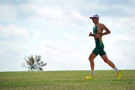 A tall man needs a tall bike. Athlete Profile Samuel Betten World Triathlon
