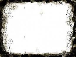 Black White Swirls Frame Ppt Backgrounds Bianco E Nero Cornici Sfondi