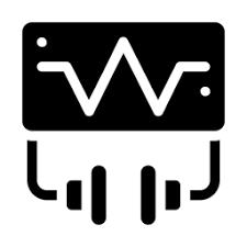 Drawing first aid automated external defibrillator artificial ventilation. Free Defibrillator Icon Of Glyph Style Available In Svg Png Eps Ai Icon Fonts