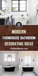 You can see, it's a pretty massive space! Modern Farmhouse Bathroom Decorating Ideas Pickled Barrel