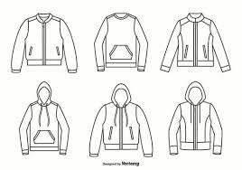 Get vector backgrounds, clip art, icons and illustrations in scalable eps format. Jackets Hoodies And Sweater Outline Vector Design Vector Design Hoodie Vector Design