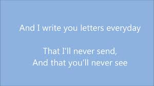 Ghost The Musical With You Lyrics On Screen Yours Lyrics Song Book Lyrics