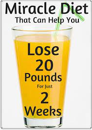 Miracle Diet That Can Help You Lose 20 Pounds For Just 2 Weeks Todayfitnews Com Lose 20 Pounds Weight Lose Drinks Lemon Diet