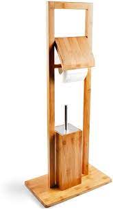 wc set bamboe hout toiletrolhouder wc borstel online kopen relaxdays 𝕍𝕖𝕣𝕜𝕠𝕠𝕡 𝕔𝕠𝕞 bamboe hout borstels