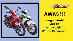 Dari nama orang lain menjadi atas nama anda sendiri. Tahukah Anda Warna Motosikal Boleh Menyebabkan Kemalangan Ebidmotor Com