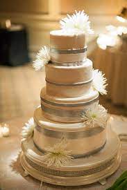 Classic Vintage Pink And Gray Wedding At The Ritz Carlton Sarasota Fl By Lisa Stoner And Abby Liga Phot Tiered Wedding Cake Gold Wedding Cake Cupcake Cakes