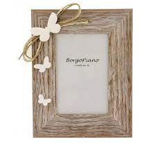 13 40 Portafoto Con Farfalla In Gesso Cm 10x15 Allegro Portafoto In Legno In Stile Shabby Con A Cornici Artigianali Cornici Fatte A Mano Cornici Per Foto