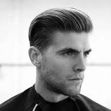 The classic tapered cut keeps the sides and back longer for a more conservative look. 20 Popular Slicked Back Hairstyles You Should Try At Least Once