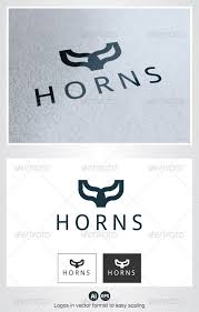 Horns Logo Logo Templates Logos Logo Design