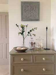 Light Gray Farrow Ball Painted Chest Of Drawers Cornforth White Farrow Ball Painted Do Painted Chest Farrow And Ball Paint Farmhouse Dining Rooms Decor