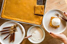 Pumpkin Pie Squares Recipe Square Recipes Pumpkin Pie Food Processor Recipes
