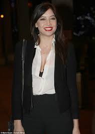 Daisy Lowe flashes her bra in white shirt for Saturday Night Show ...