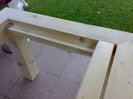 Terassentisch Aus Massiver Fichte Bauanleitung Zum Selberbauen 1 2 Do Com Deine Heimwerker Communi In 2020 Terassentisch Holztisch Garten Massiv Holztisch Garten