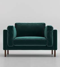 Matte velvet double sofa matte velvet scalloped back couch settee loveseat chair. Munich Loveseat Swoon