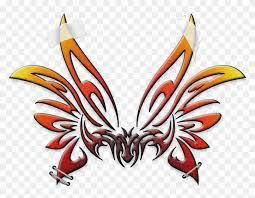 These tribal panther temp tattoos are great for parties, events, venues, festivals and much more. Alien Wings Tribal Tattoo Stencil 3d Tattoo Png Transparent Png 892x649 6247764 Pngfind